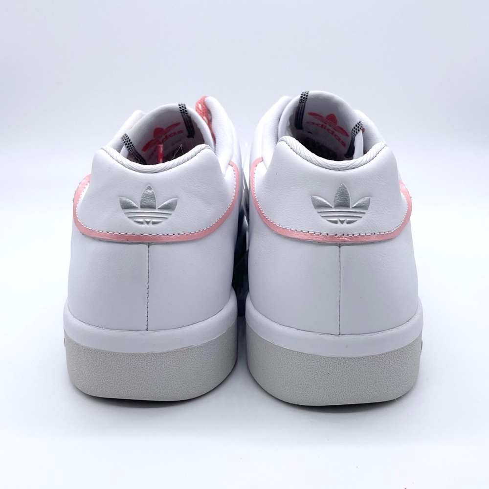 Adidas White Gray SlamCourt Original Sneakers - Picture 7 of 11
